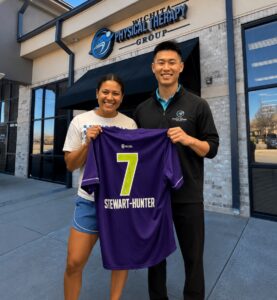 Wichita Physical Therapy Group Celebrates Professional Athlete Kelsey Stewart-Hunter